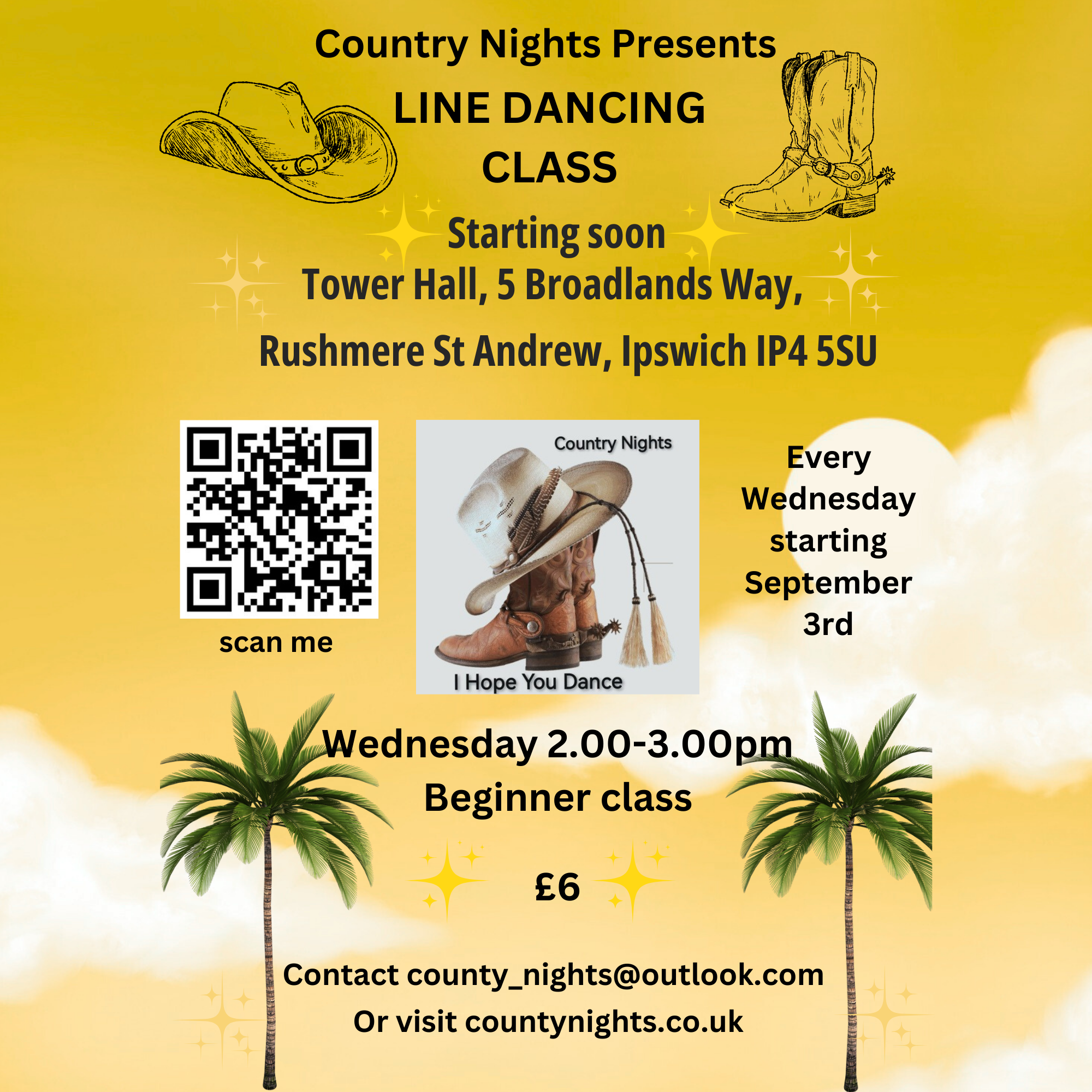 Wednesday 2.00-3.00pm Beginner class £6